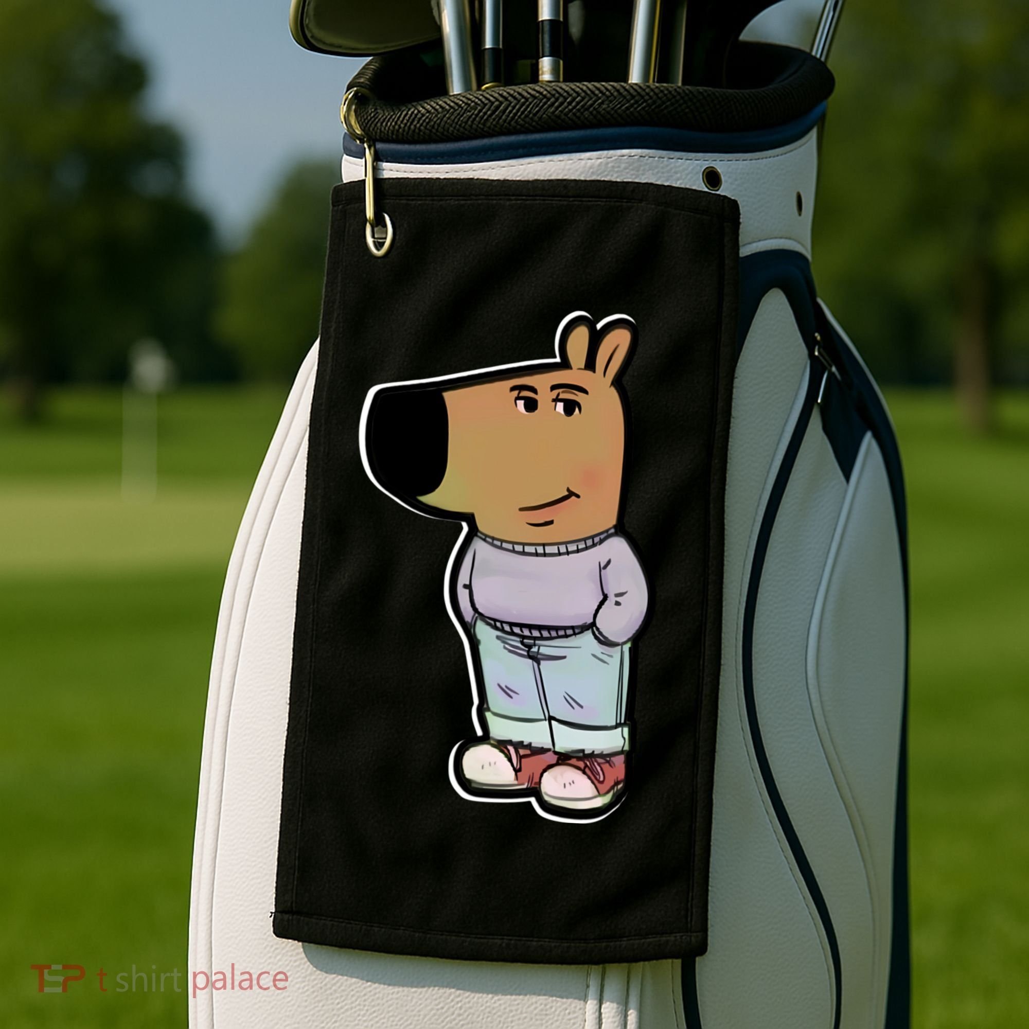 Chill Guy Golf Towel