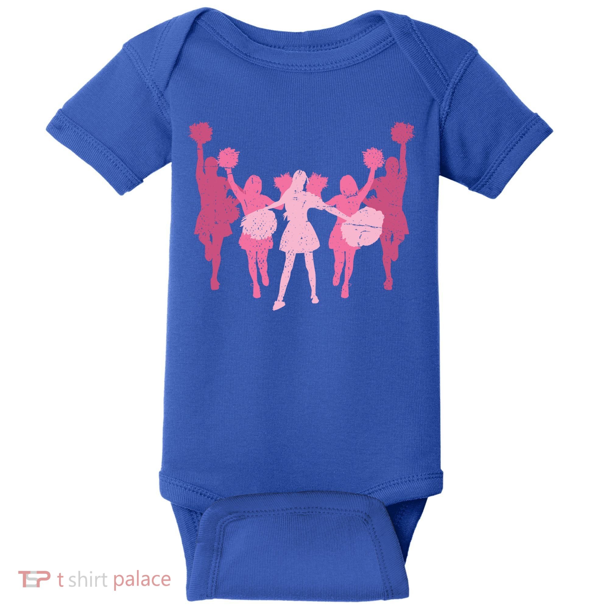 Cheerleader Girls Cheer Team Cheer Practice Cheerleading Cute Gift Baby Bodysuit