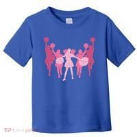Cheerleader Girls Cheer Team Cheer Practice Cheerleading Cute Gift Toddler T-Shirt thumb 0