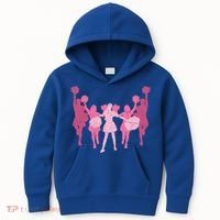 Cheerleader Girls Cheer Team Cheer Practice Cheerleading Cute Gift Kids Hoodie thumb 0