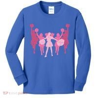 Cheerleader Girls Cheer Team Cheer Practice Cheerleading Cute Gift Kids Long Sleeve Shirt thumb 0