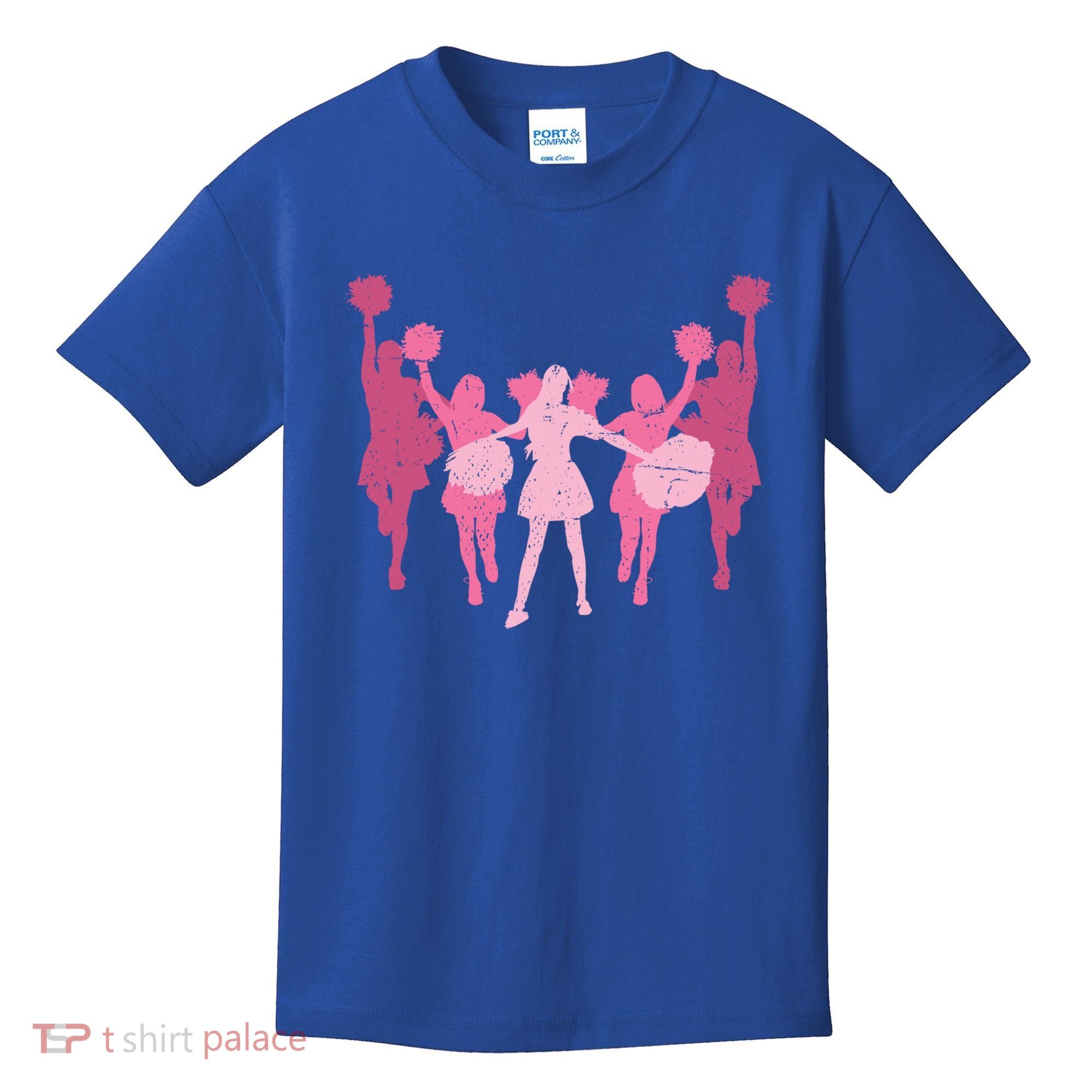Cheerleader Girls Cheer Team Cheer Practice Cheerleading Cute Gift Kids T-Shirt