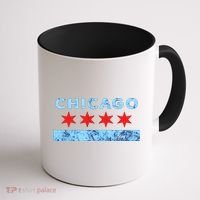 Chicago Gift Chicago Flag Coffee Mug thumb 1