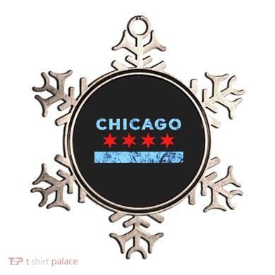 Chicago Gift Chicago Flag Ornament