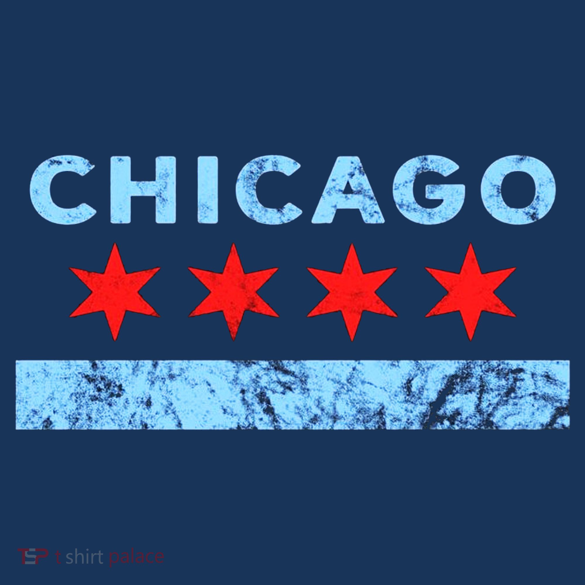 Chicago Gift Chicago Flag Baby Bodysuit