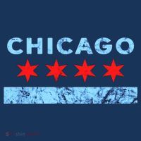 Chicago Gift Chicago Flag Golf Towel thumb 3