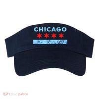 Chicago Gift Chicago Flag Visor thumb 0