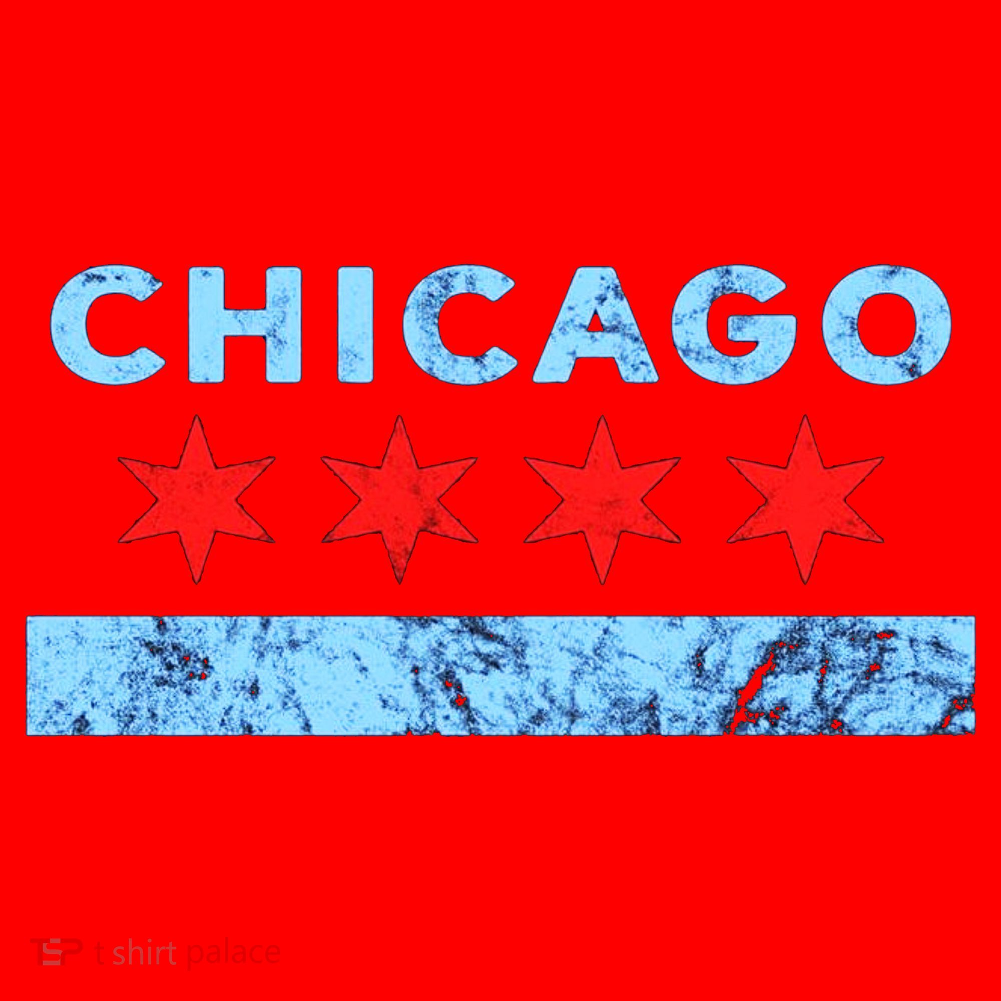 Chicago Gift Chicago Flag Santa Hat