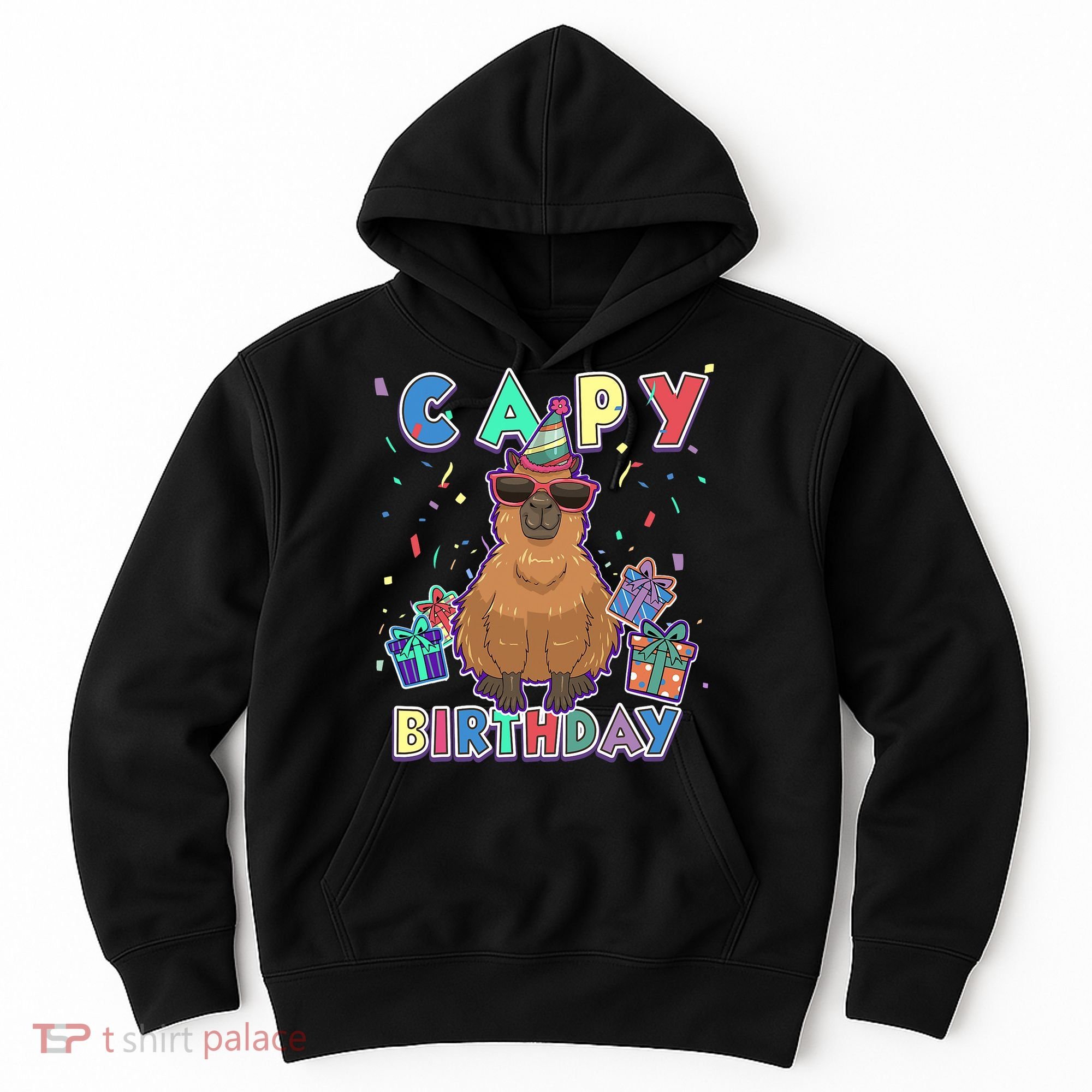 Capybara Gifts, Capy Birthday, Happy Birthday Capybara Hoodie