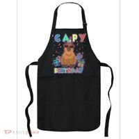 Capybara Gifts, Capy Birthday, Happy Birthday Capybara Apron thumb 0