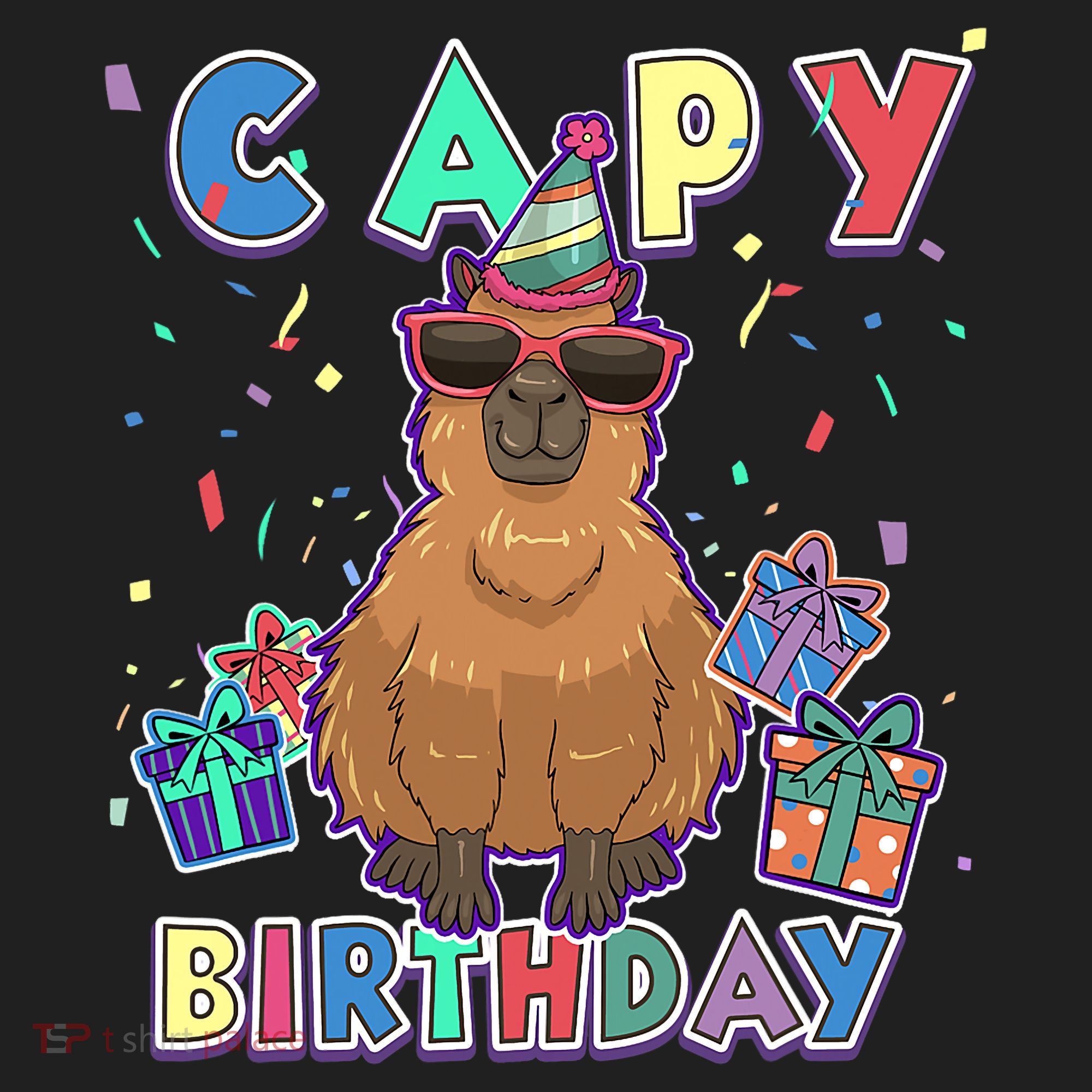 Capybara Gifts, Capy Birthday, Happy Birthday Capybara Beanie