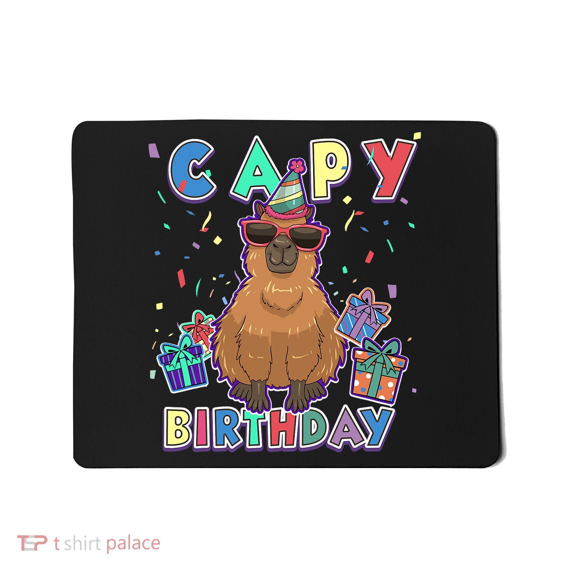 Capybara Gifts, Capy Birthday, Happy Birthday Capybara Mousepad