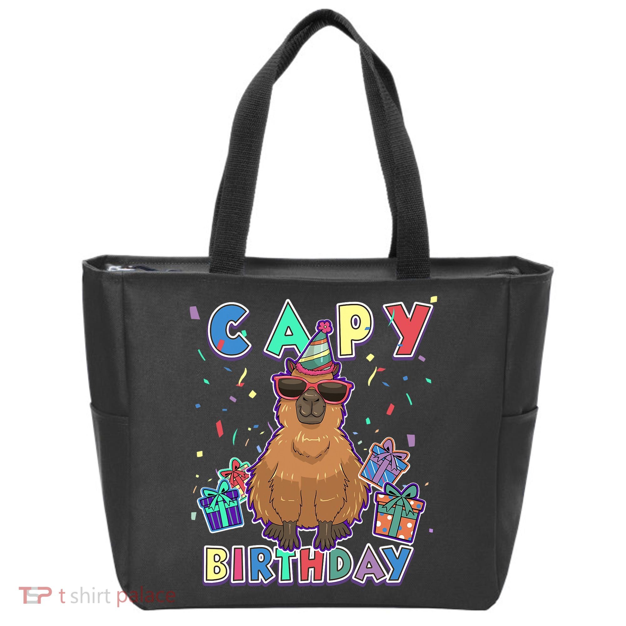 Capybara Gifts, Capy Birthday, Happy Birthday Capybara Tote Bag