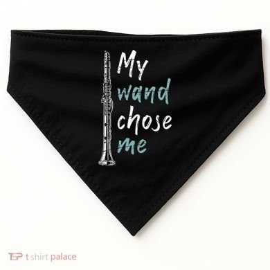 Clarinetist Gift Classical Music Clarinet USA-Made Doggie Bandana