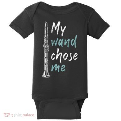 Clarinetist Gift Classical Music Clarinet Baby Bodysuit