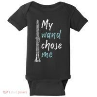 Clarinetist Gift Classical Music Clarinet Baby Bodysuit thumb 0