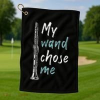 Clarinetist Gift Classical Music Clarinet Golf Towel thumb 1