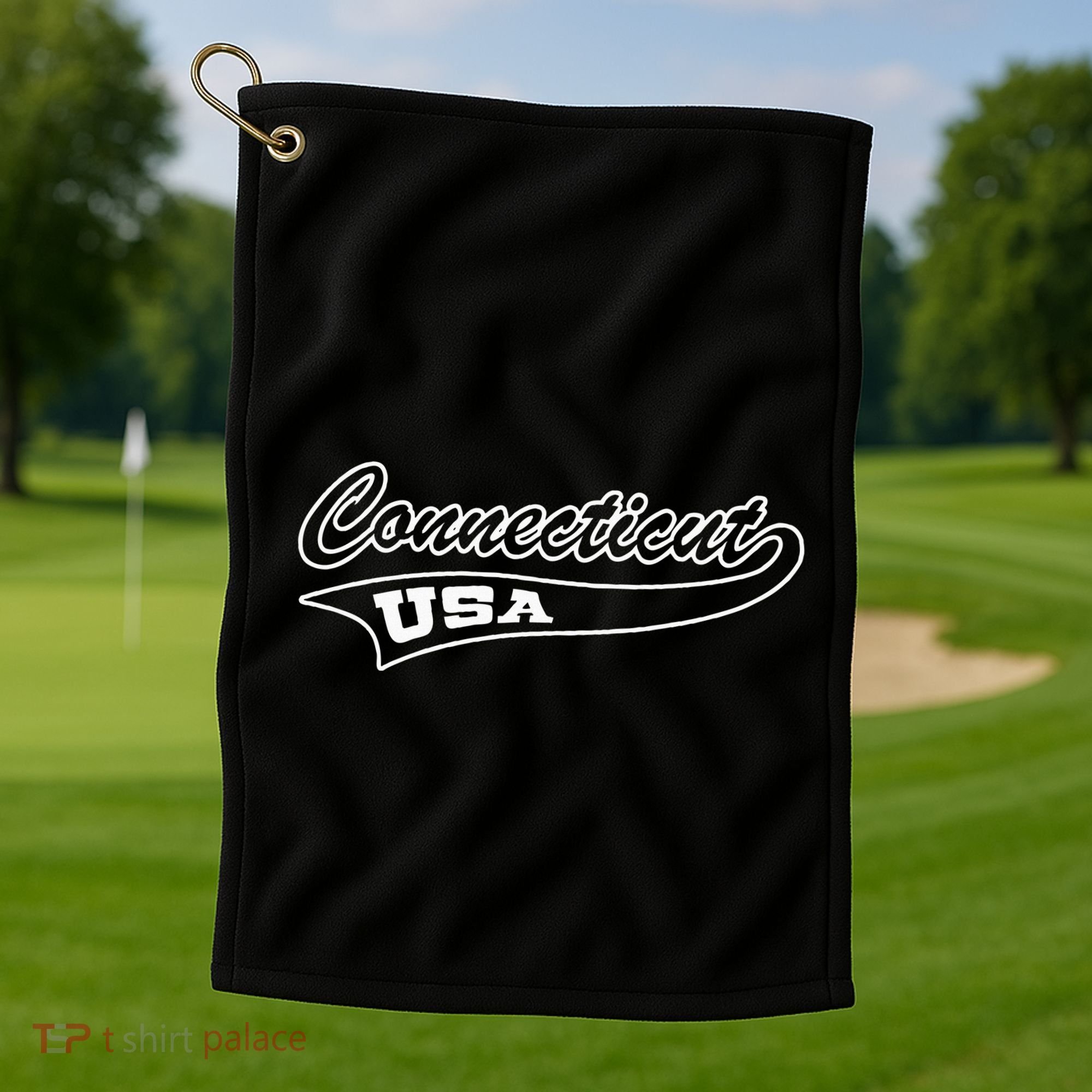 Connecticut Gifts Golf Towel
