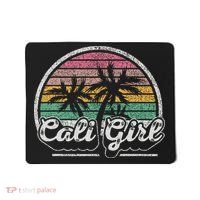 Cali Girl California Retro California Palm Trees Summer Mousepad thumb 0