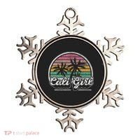 Cali Girl California Retro California Palm Trees Summer Ornament thumb 0