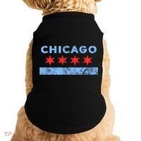 Chicago Gift Chicago Flag Gift Doggie Tank thumb 0