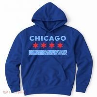 Chicago Gift Chicago Flag Gift Hoodie thumb 0