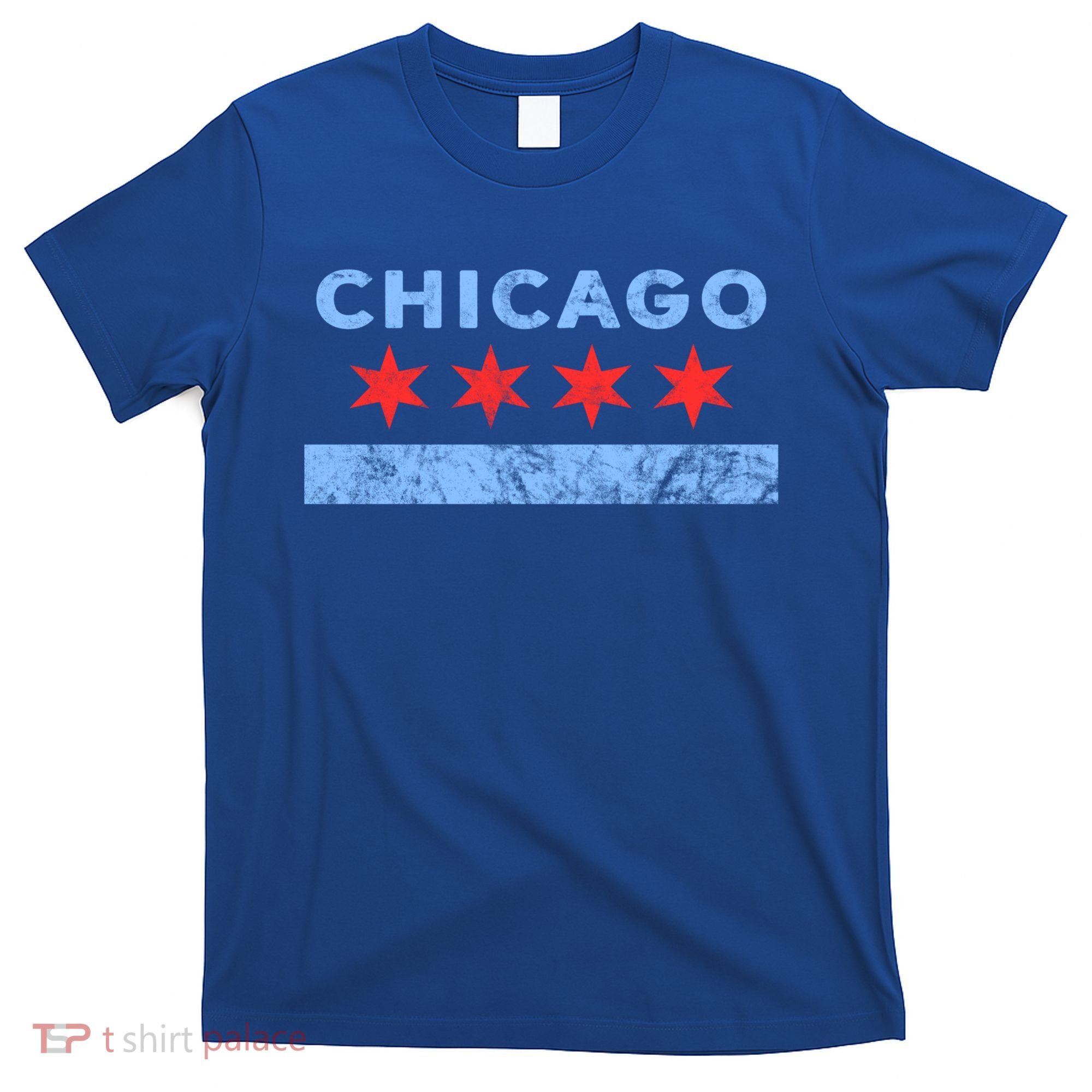 Chicago Gift Chicago Flag Gift T-Shirt