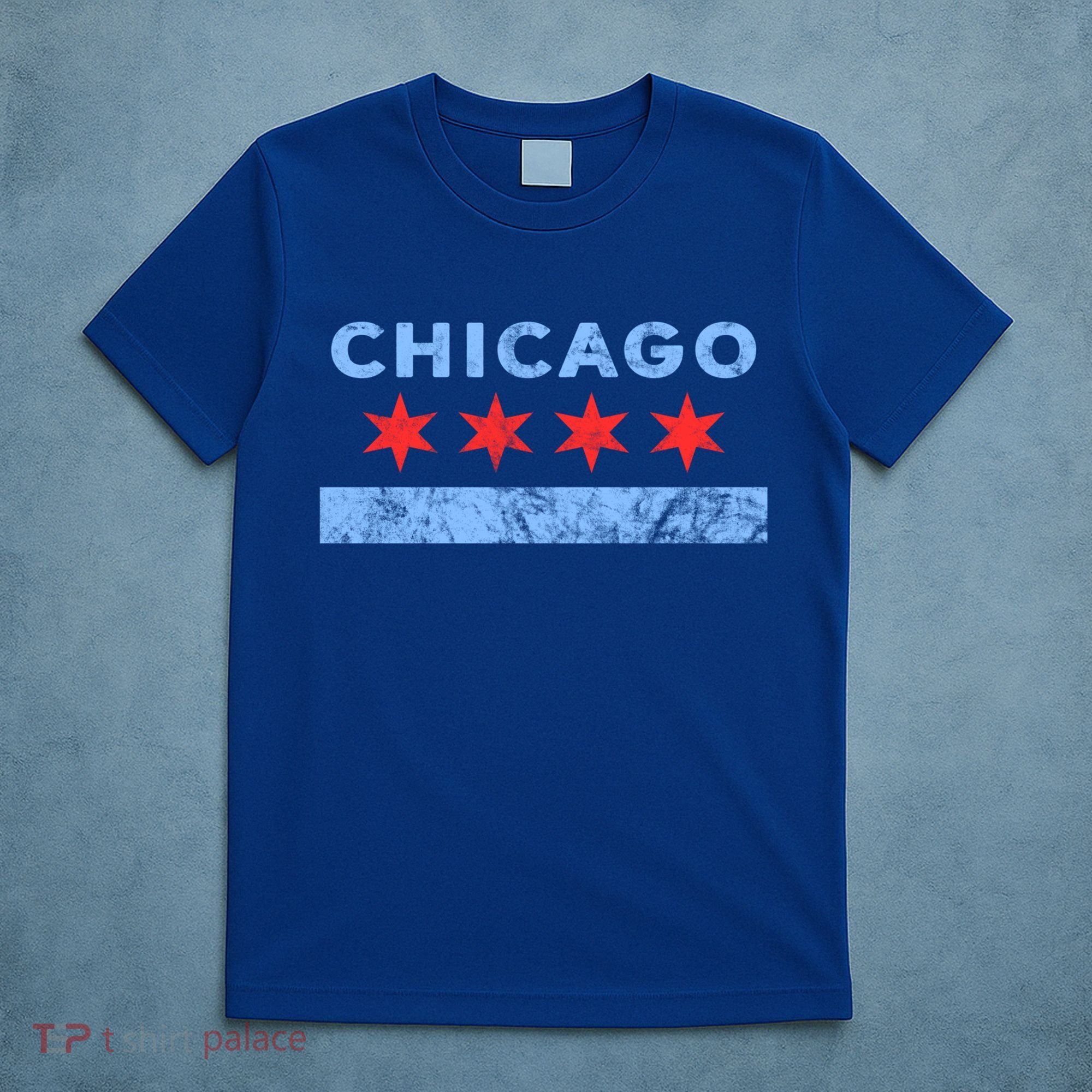 Chicago Gift Chicago Flag Gift T-Shirt