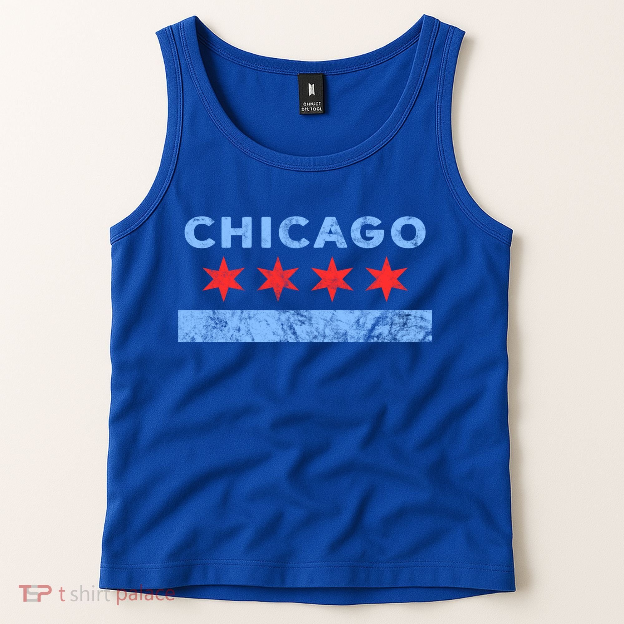 Chicago Gift Chicago Flag Gift Tank Top