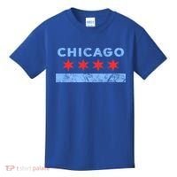 Chicago Gift Chicago Flag Gift Kids T-Shirt thumb 0