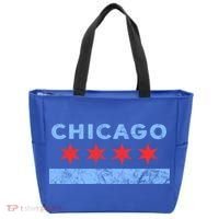 Chicago Gift Chicago Flag Gift Tote Bag thumb 0