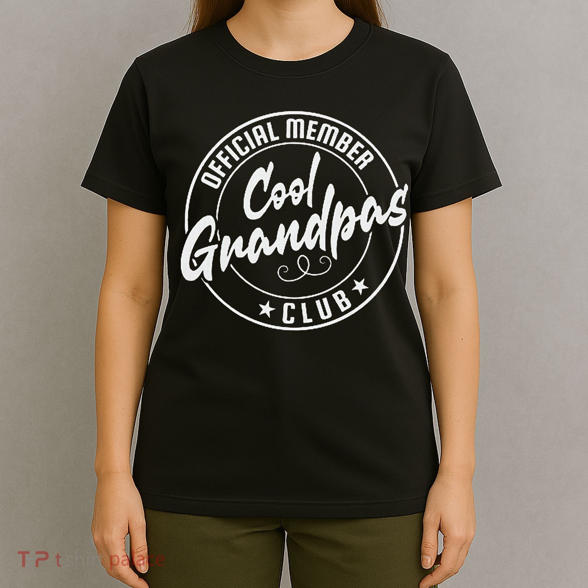 Cool Grandpas Club Member Vintage T-Shirt