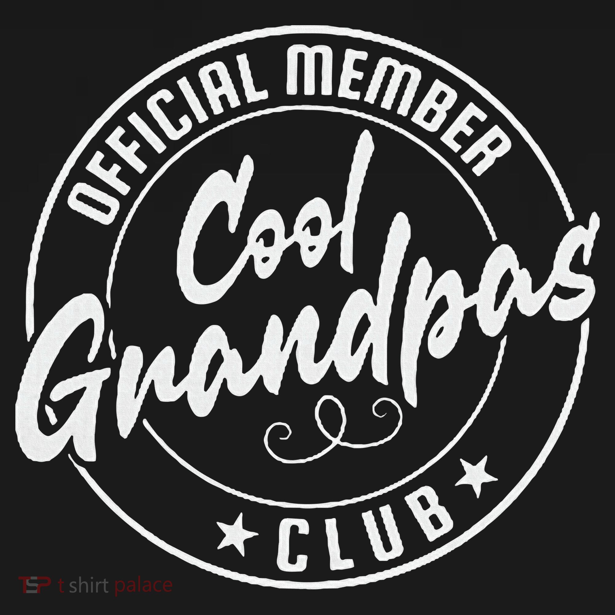 Cool Grandpas Club Member Vintage T-Shirt