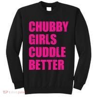 Chubby Girls Cuddle Better Tall Sweatshirt thumb 0