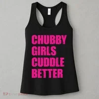 Chubby Girls Cuddle Better Women's Tank Top thumb 3