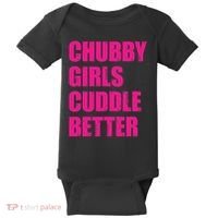 Chubby Girls Cuddle Better Baby Bodysuit thumb 0