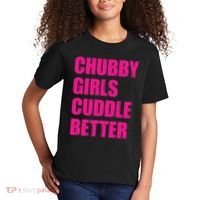 Chubby Girls Cuddle Better Kids T-Shirt thumb 2