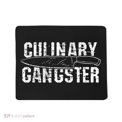 Culinary Gangster Chef Cook Kitchen Mousepad