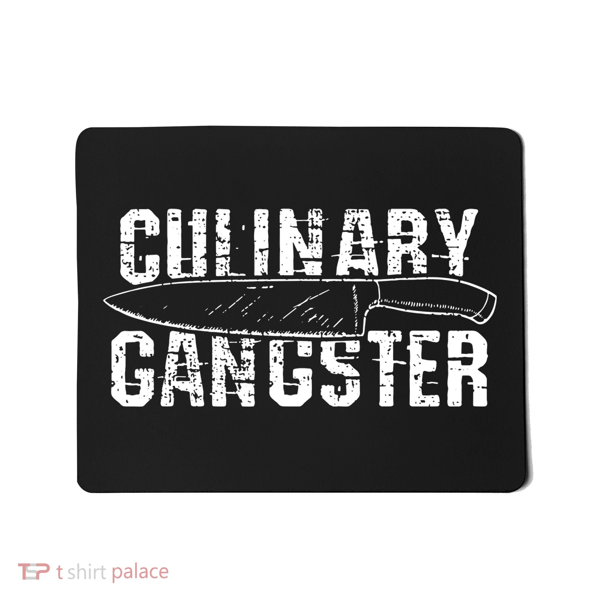 Culinary Gangster Chef Cook Kitchen Mousepad