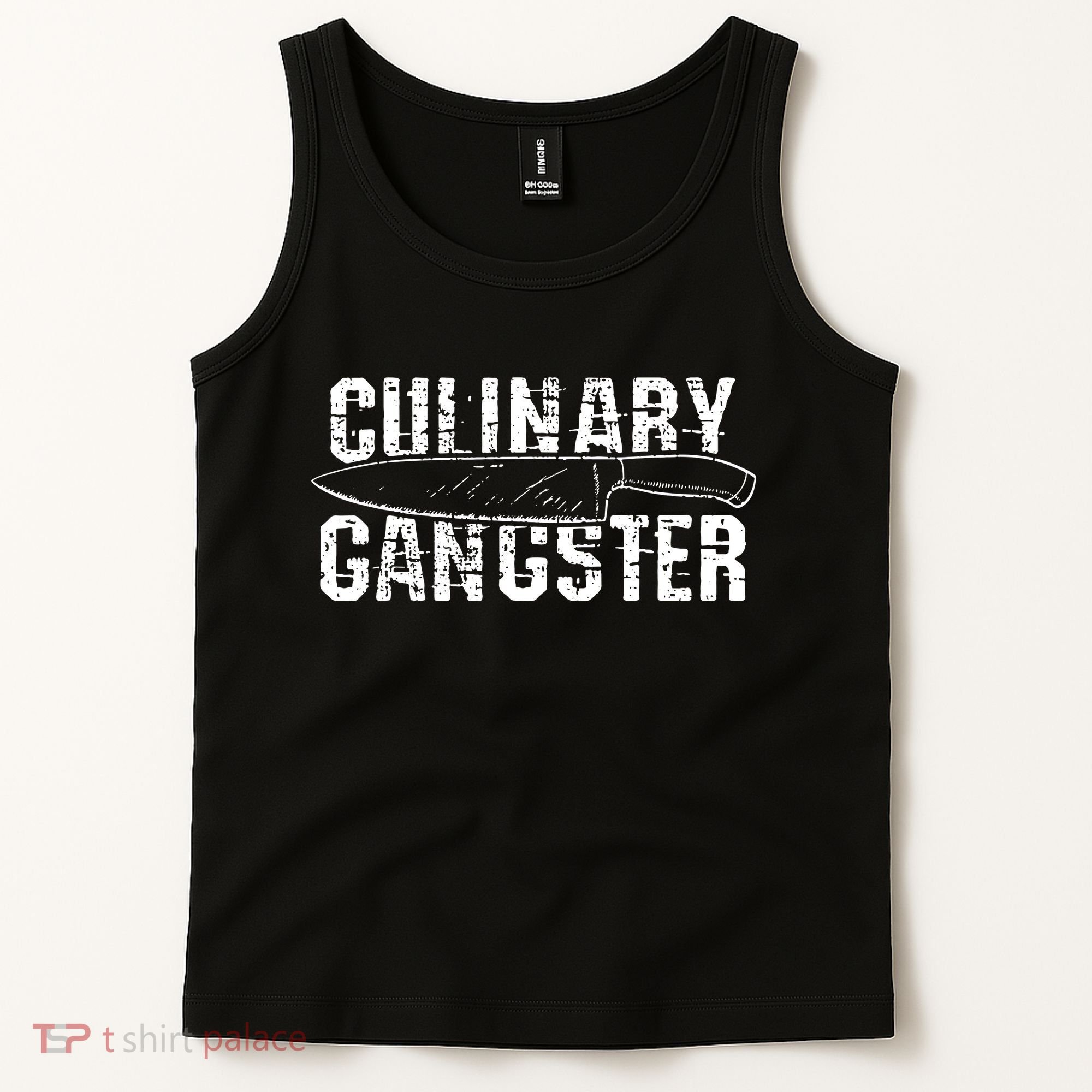 Culinary Gangster Chef Cook Kitchen Tank Top