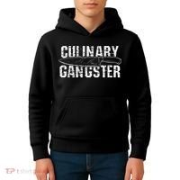 Culinary Gangster Chef Cook Kitchen Kids Hoodie thumb 4