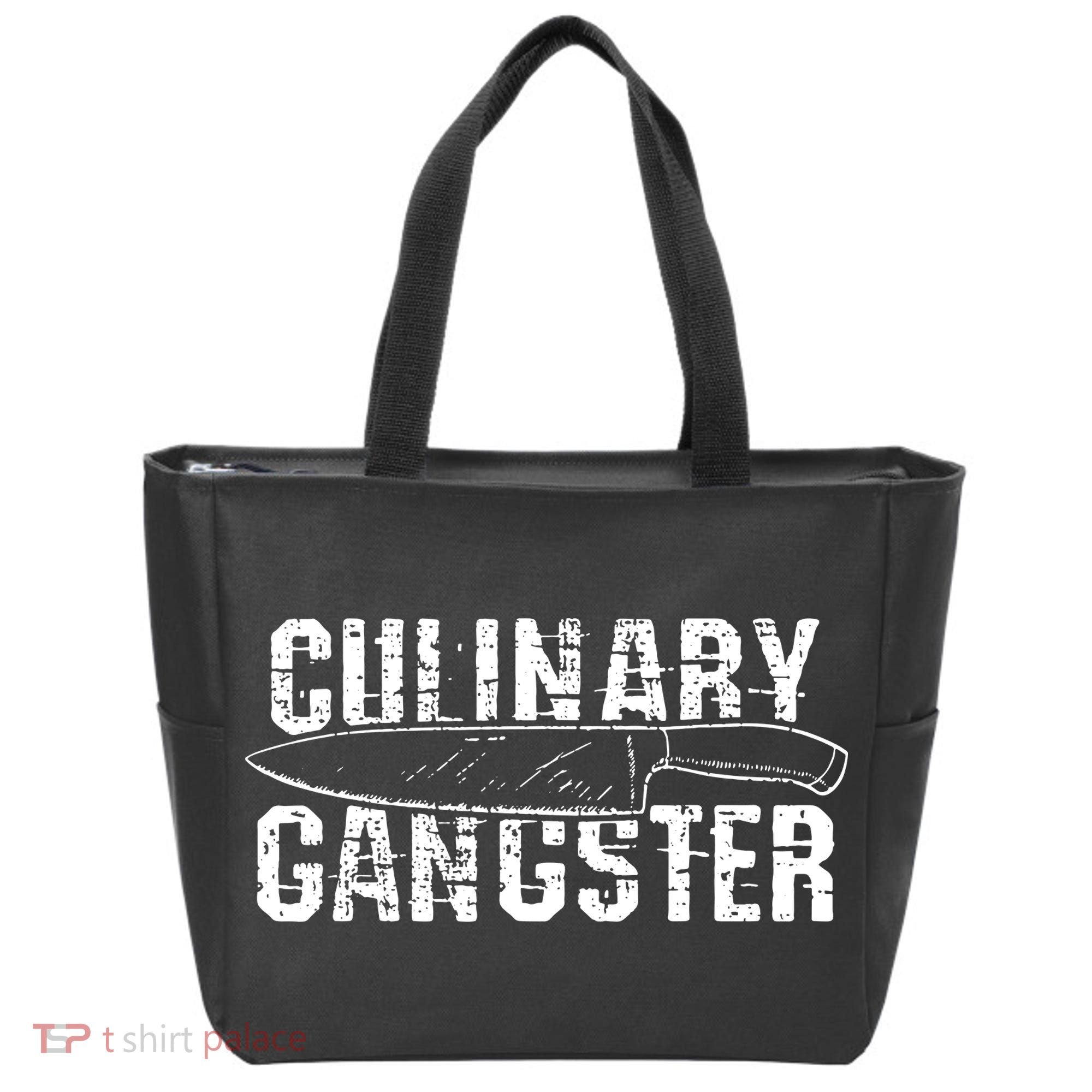 Culinary Gangster Chef Cook Kitchen Tote Bag