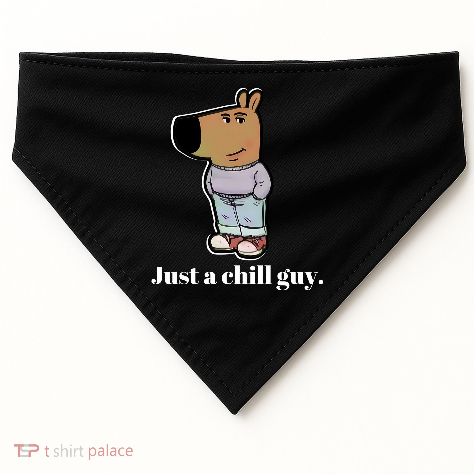 Chill Guy USA-Made Doggie Bandana