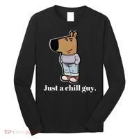 Chill Guy Long Sleeve Shirt thumb 0