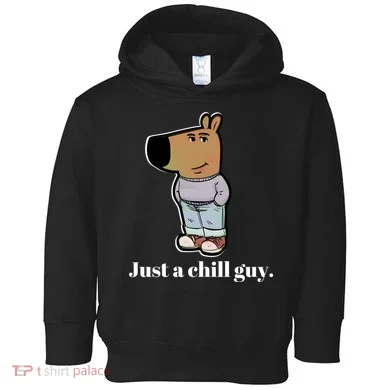 Chill Guy Toddler Hoodie