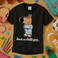 Chill Guy Kids T-Shirt thumb 3