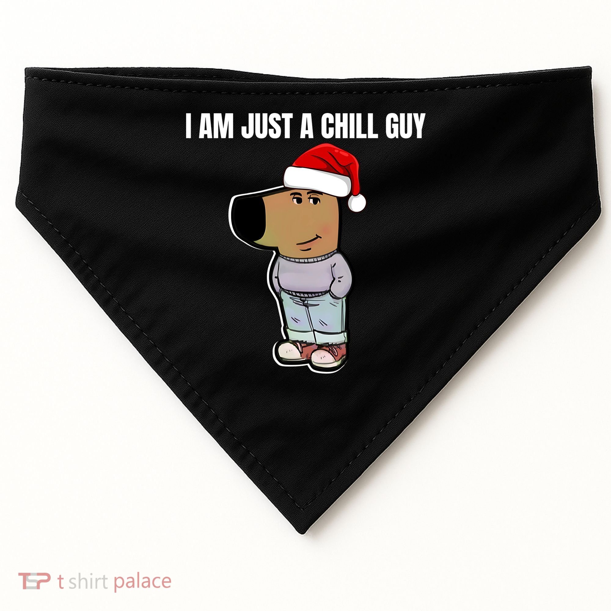 Chill Guy USA-Made Doggie Bandana