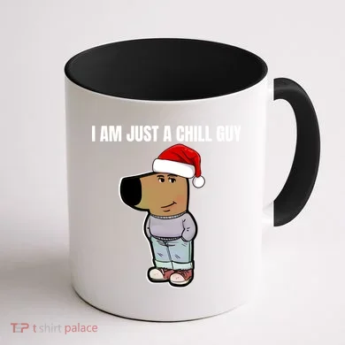 Chill Guy Coffee Mug back