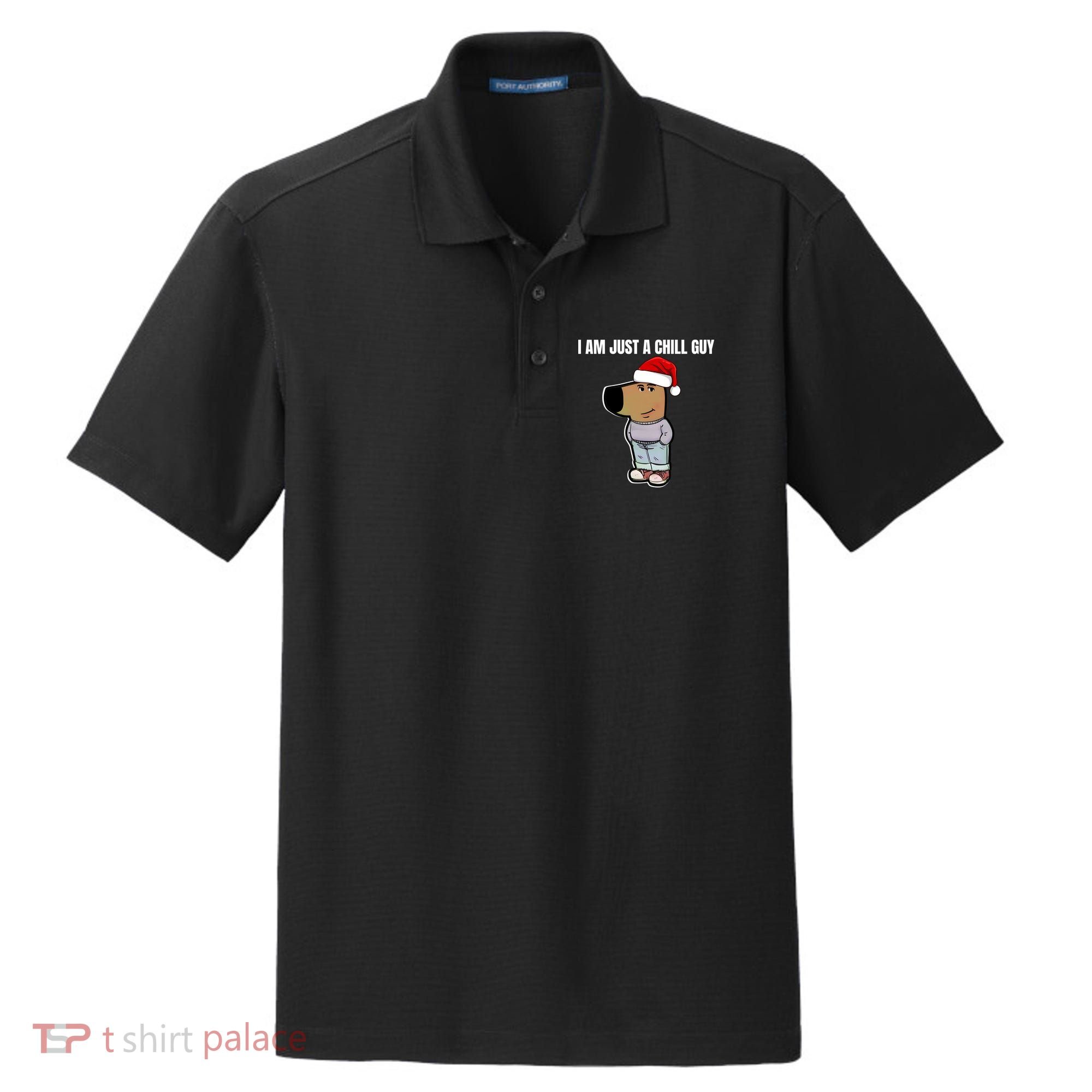 Chill Guy Dry Zone Grid Polo
