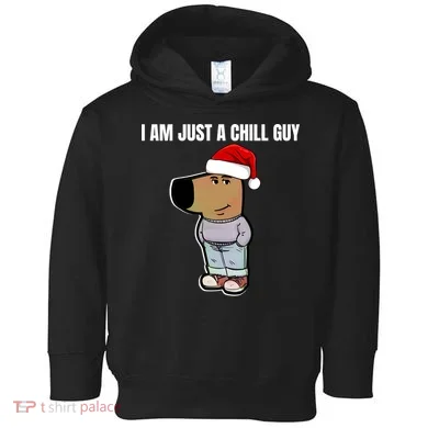 Chill Guy Toddler Hoodie